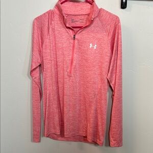 Under Armour Coral Half-Zip Pullover